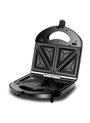Black+Decker 3-in-1 Interchangeable Waffle & Sandwich Maker, 780W, TS2130-B5, Silver/Black