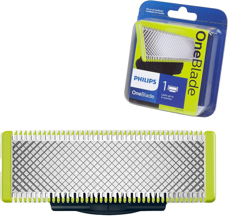 Philips Replacement Blade For Qp Series - Lime Green/Charcoal Grey, Qp210/50.