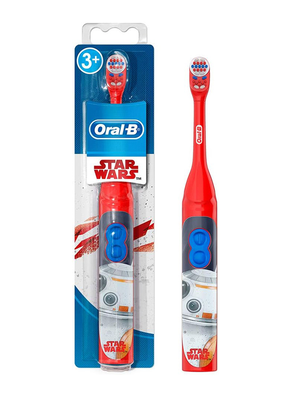 Oral B DB 3010 Disney Star Wars Battery Power Electric Toothbrush for Kids, Assorted