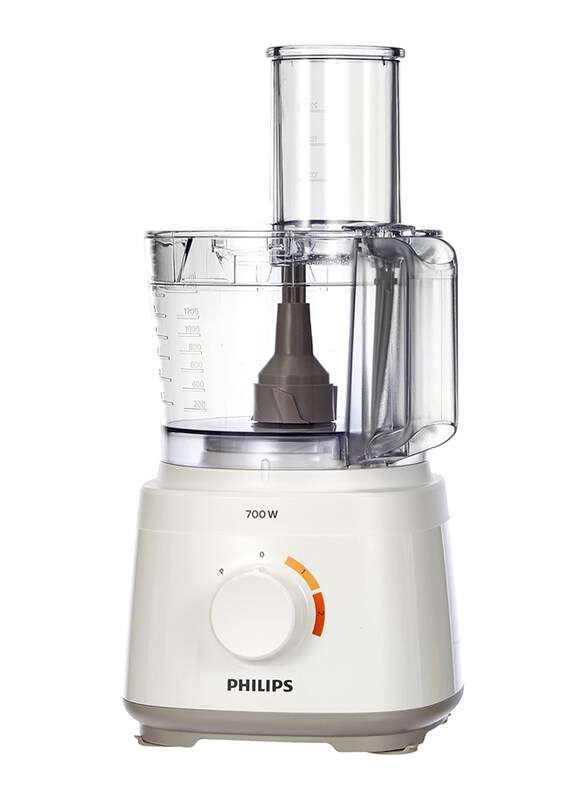 

Philips 2.1Ltr Versuni Daily Collection Compact Food Processor, HR7310/00, White