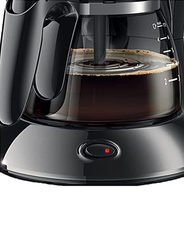 Philips 0.6L Drip Coffee Maker, 760W, HD7432/20, Black