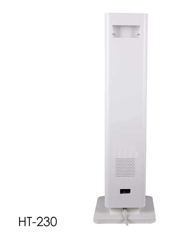 Crownline Hot and Cool Ceramic Heater, 2000W, HT-230, White