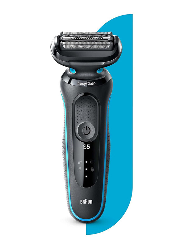 

Braun Series 5 Cordless Shaver, 50 M1000S, Black/Blue
