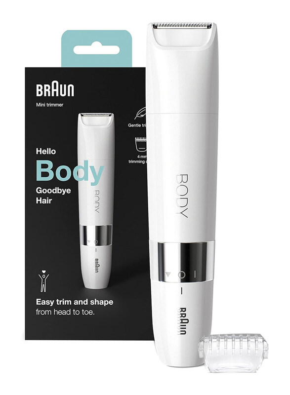 

Braun Tondeuse Mini Body Trimmer, White