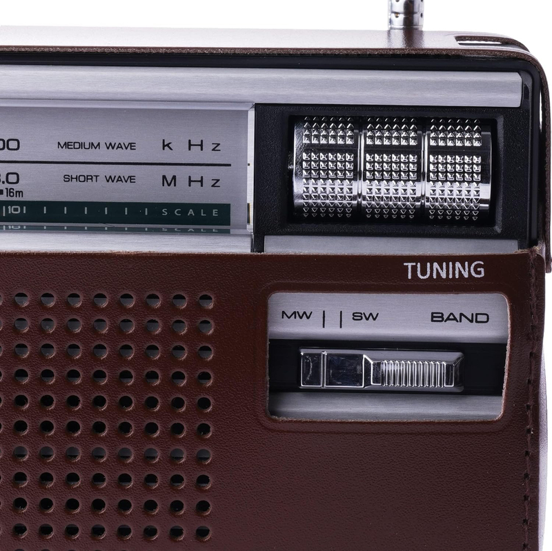 Panasonic Portable Radio, R-218D, White/Navy