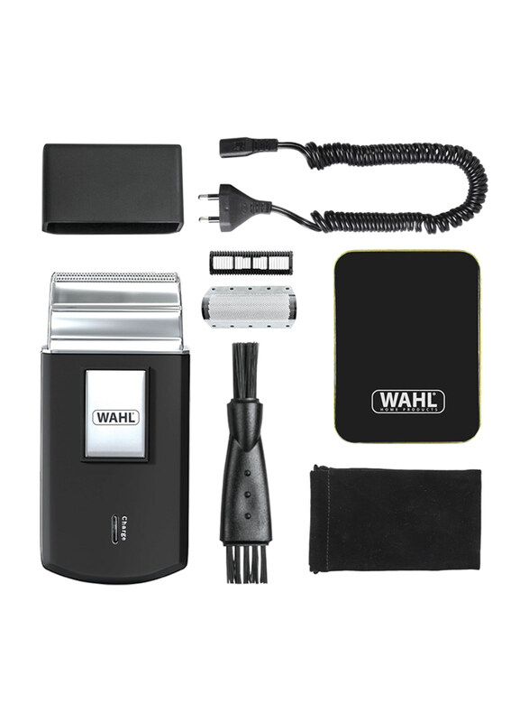

Wahl Cordless and Rechargeable Electric Travel Shaver, 03615-1016, Black