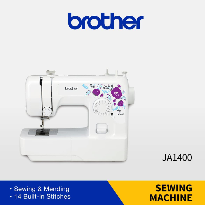 Brother Sewing Machine, JA1400, White
