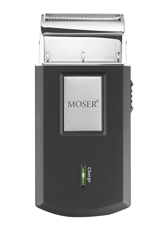 Moser Mobile Shaver Reiserasierer, Black/Silver