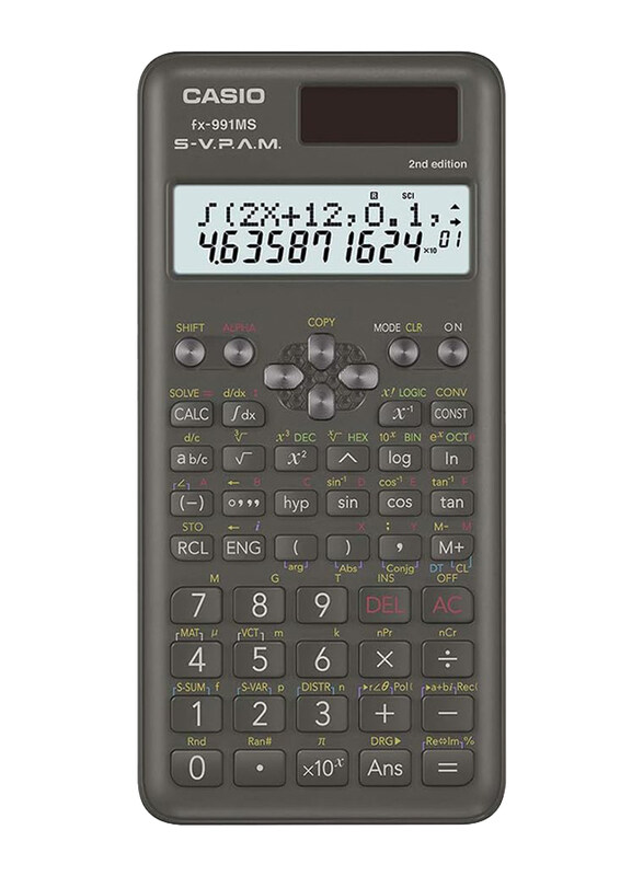 

Casio 2nd Gen Non-Programmable Scientific Calculator, Black