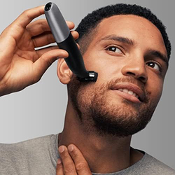 Braun Series X XT5100 Wet & Dry All-in-one Tool with 5 Attachments Beard Trimmer, Silver/Black