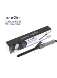 Ikonic Curl Me Up Curling Tong, Size 19, Grey/Black