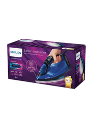 Philips Perfect Care Power Life Steam Iron, 2500W, GC3920/26, Black/Blue