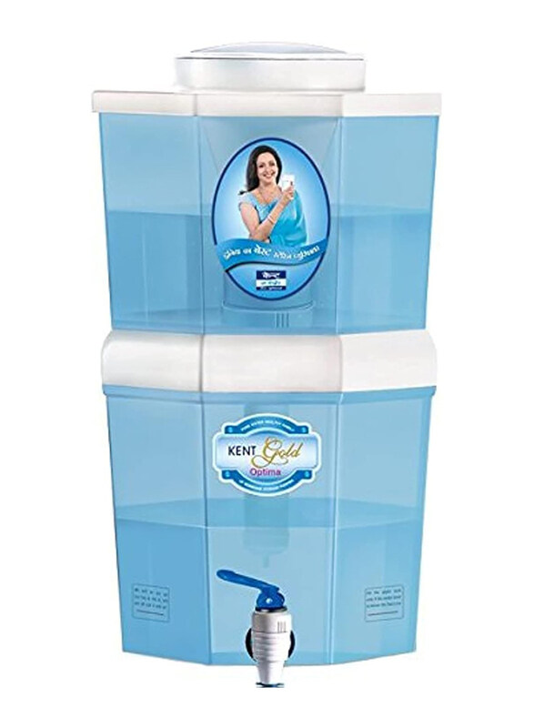 

Kent Gold Optima Gravity Based Uf Purifiers, White