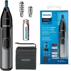 Philips Series 3000 Nose Multi Groom Trimmer, NT3650/16, Grey/Black