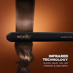 Ikonic GRG Hair Straightener, Black