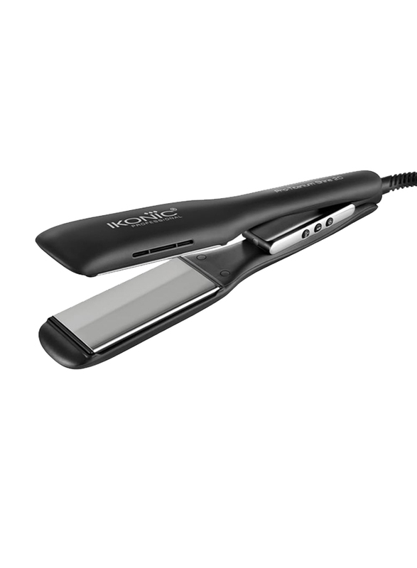 Ikonic Professional Pro Shine Hair Straightener, Black