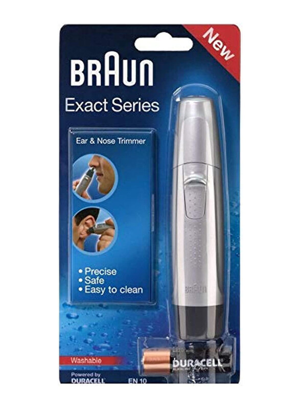 

Braun Hair Removal Machine for Ears & Nose, En10, Silver