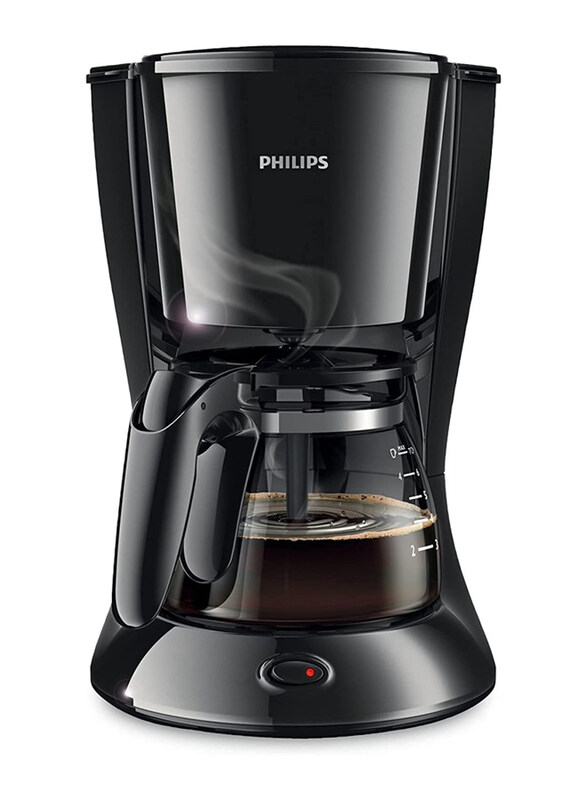 

Philips Renewed Medium Drip Coffee Maker, 0.6L, HD7432/20, Black