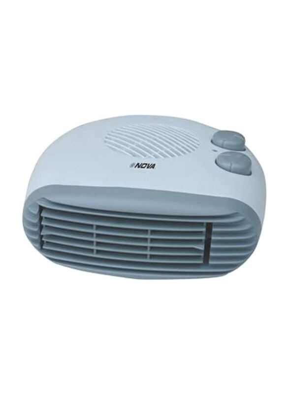 

Nova Fan Heater, NH-1228F, White/Grey