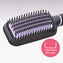 Philips StyleCare Essential Heated Hair Straightening Brush, BHH880, Black