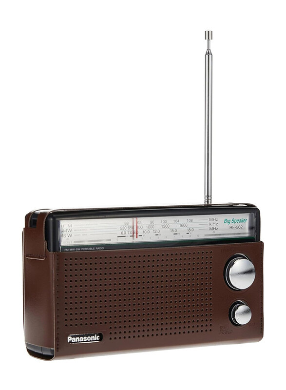 

Panasonic 3 Band Portable Radio, Rf-562Dgc1-K, Brown