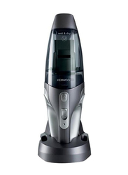 Kenwood Cordless Wet and Dry Handheld Vacuum Cleaner, HVP19.000SI, Grey/Silver