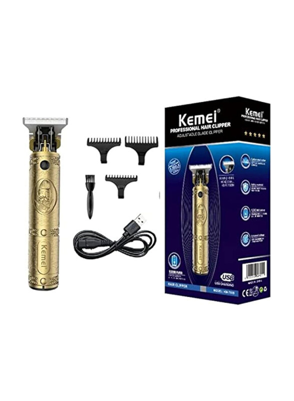 

Kemei MNSD Professional Hair Trimmer, Gold
