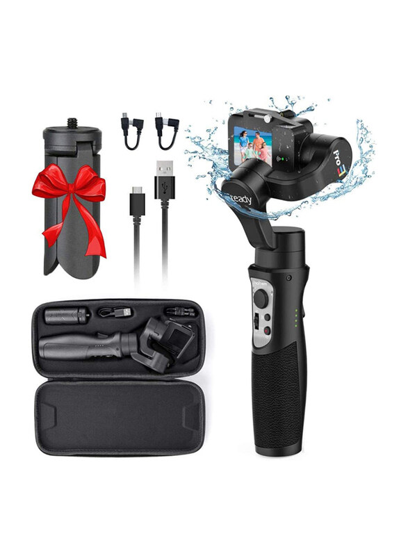 

Hohem iSteady Pro 3-Axis Handheld Gimbal Stabilizer for Gopro Hero 2018/6/5/4/3+/3, Yi Cam 4K, AEE, SJCAM Sports Cams Action Camera, Black