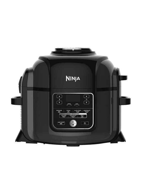

Ninja 6L Foodi Ultimate 8-in-1 Pressure Cooker with Crisping, 1460W, OP300ME, Black