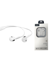 Jellico X5A In-Ear Earphone with Mic, 1.2-Mtr, White