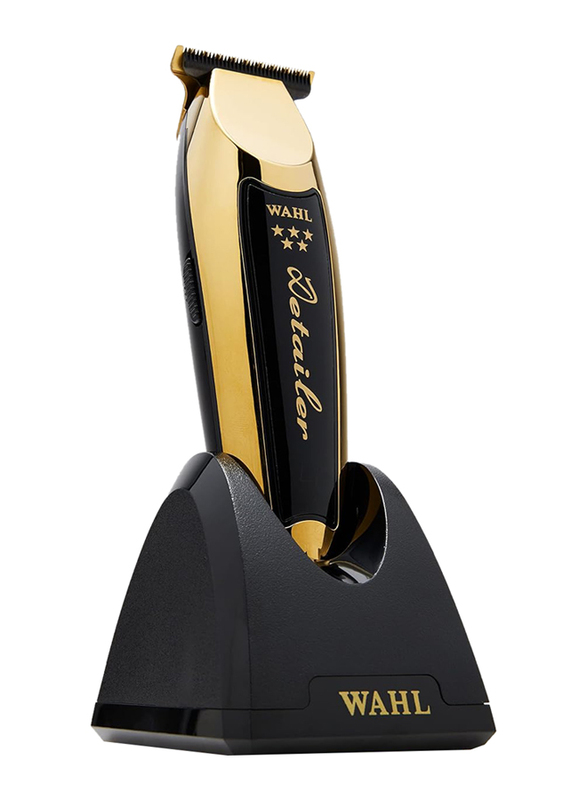 Wahl Professional Barbers and Stylists Cordless Detailer Li Trimmer, Gold/Black