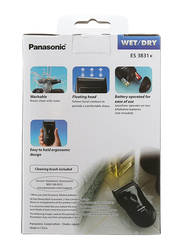 Panasonic Pro Curve Travel Shaver, ES3831,  Black
