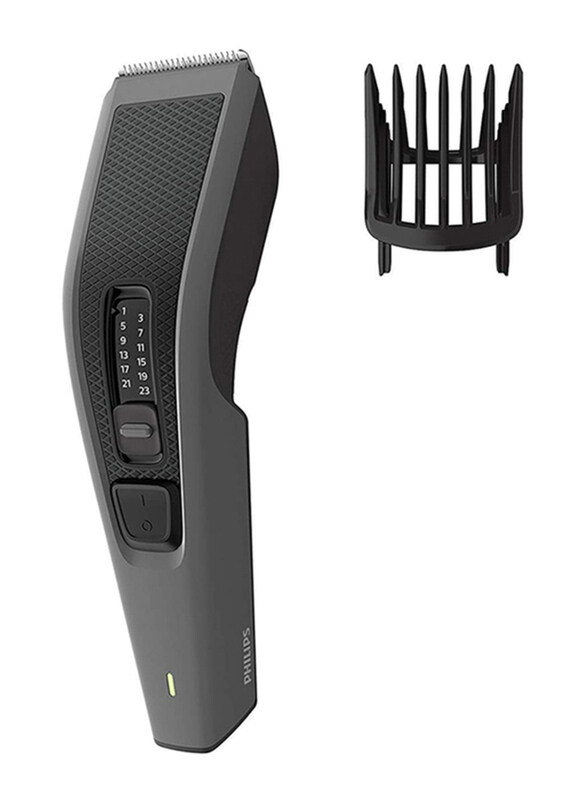 

Philips Hair Clipper Series 3000 Corded Hair Clipper with 13 Length Settings and Stainless Steel Blades, HC3505/15, Blue