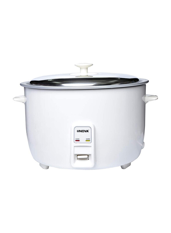 

Nova 6L Big Drum Rice Cooker, NRC977-6, White