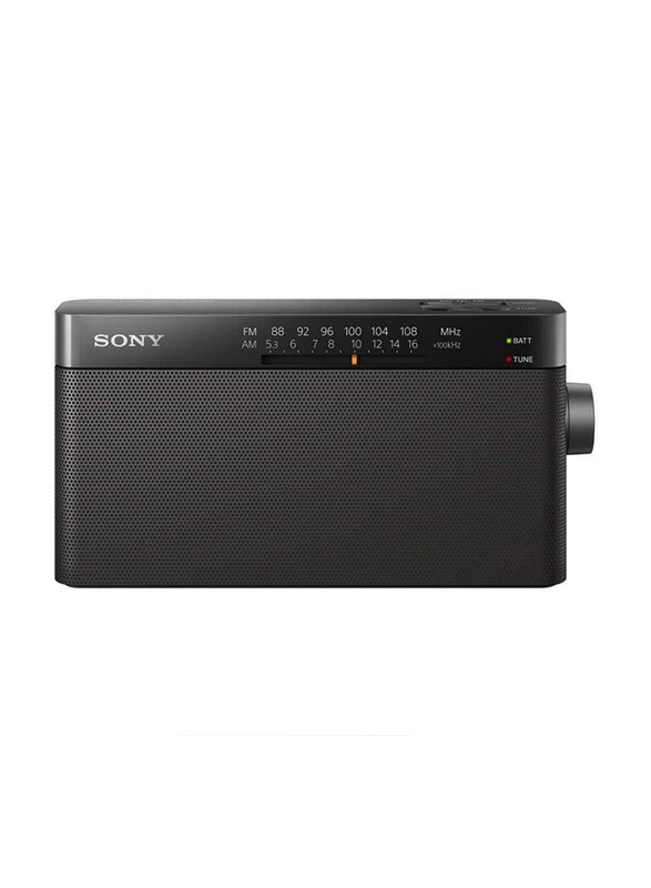 

Sony Portable AM/FM Radio, ICF-P06, Black