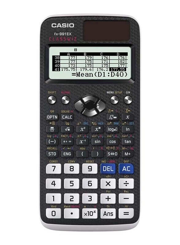 

Casio Fx-991Ex Engineering/Scientific Calculator, Black