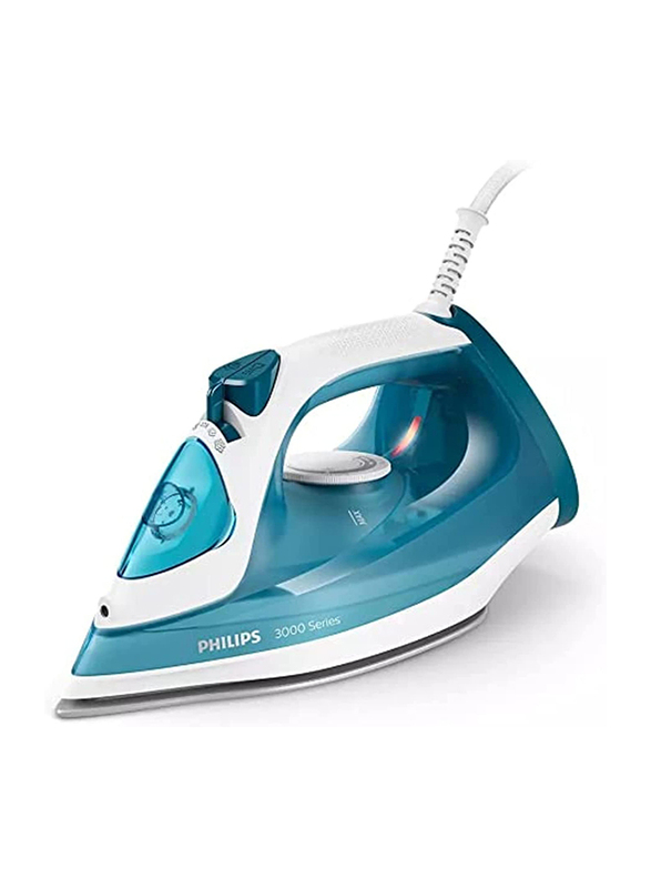 Philips 3000 Series Steam Iron, 2100W, DST3011/26, UAE Version, Blue