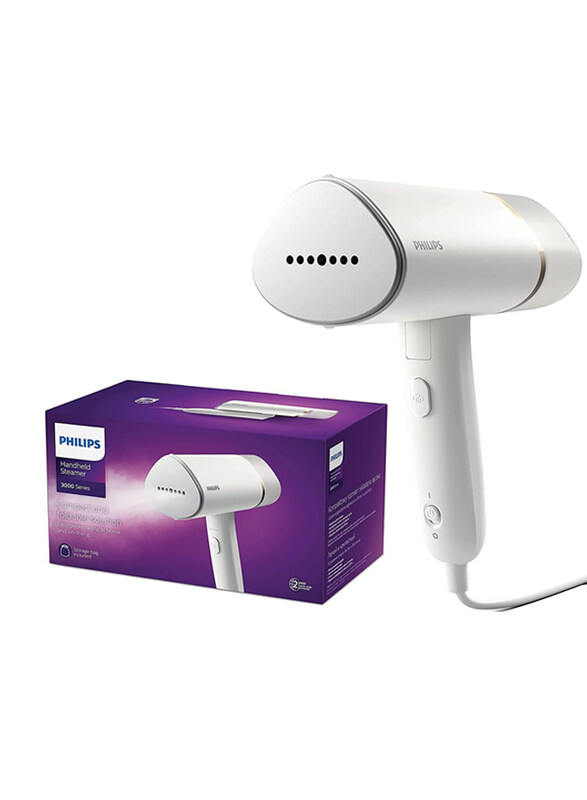 

Philips 3000 Series Handheld Steamer, STH3020/16, White