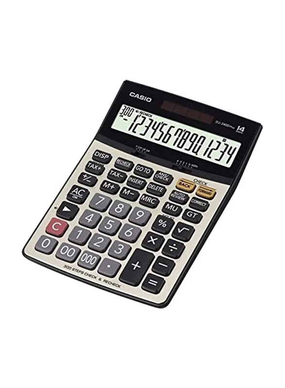 

Casio Dj-240D Plus Desktop Calculator, CB157, Multicolour