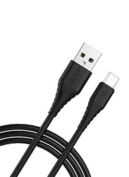 Golf Space 1-Meter Micro-B USB Cable, 3A Super Fast USB Type A to Micro-B USB, for USB Micro B Devices, GC64M, Black