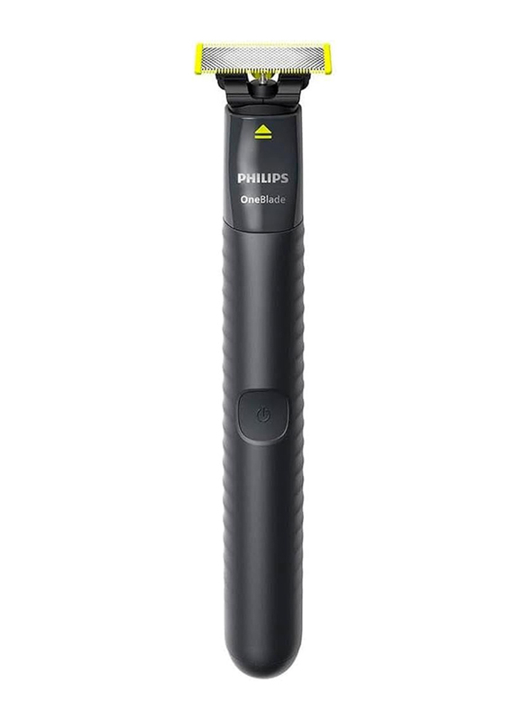 Philips One Blade Trimmer and Scraper Shaver with 2 Combs, QP1424, Black