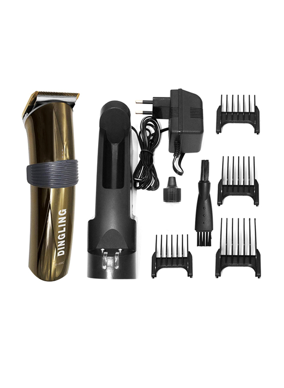 Dingling Professional Electric Hair Clipper, RF-609C, Gold