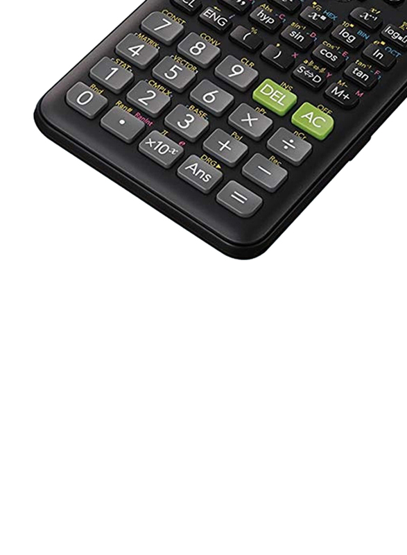 Casio Second Edition Scientific Calculator, Black