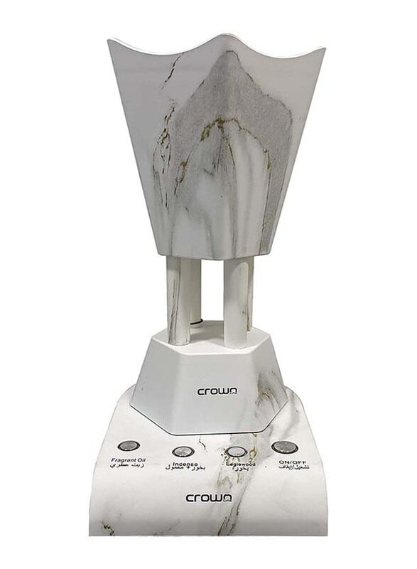 

Crownline Ib 251 Electric Incense Burner, White