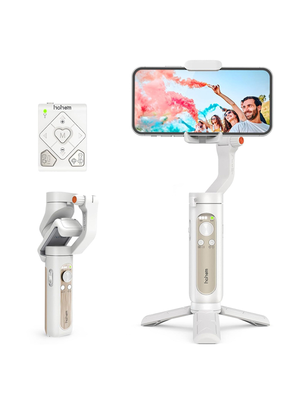 Hohem Isteady X2 3-Axis Gimbal Stabilizer for Smartphone, White