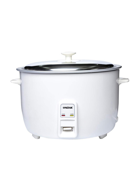 

Nova 6L Big Drum Rice Cooker, 2300W, NRC977-6, White