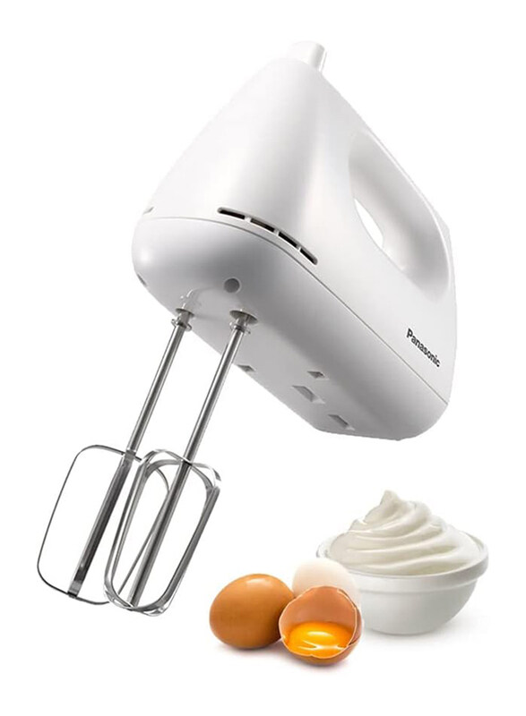 

Panasonic Hand Mixer, 175W, MKGH3, White