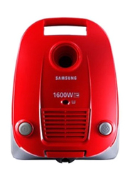 Samsung Canister Vacuum Cleaner, 1600W, SC4130R, Red
