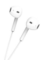 Jellico CT-23 In-Ear Earphone with Mic, 1.2-Mtr, White