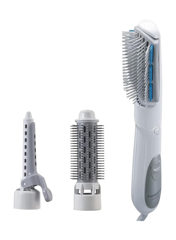 

Panasonic Blow Brush Hair Styler with 3 Attachments, EH-KA31, White